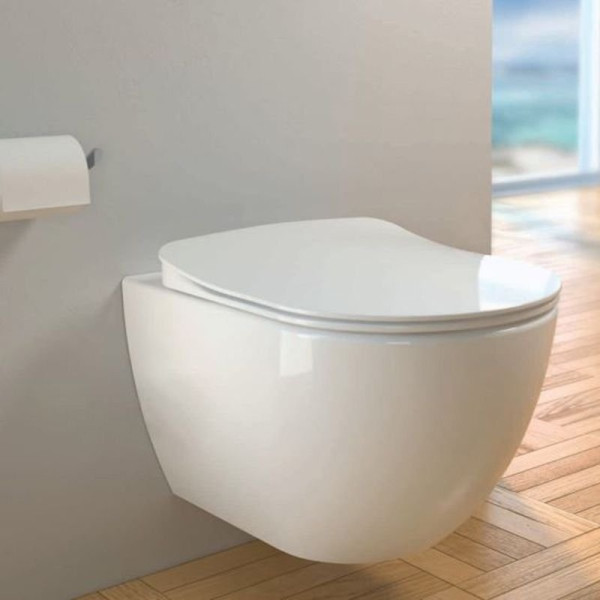 Унитаз подвесной Creavit Free безободковый (FE322-11CB00E-0000)