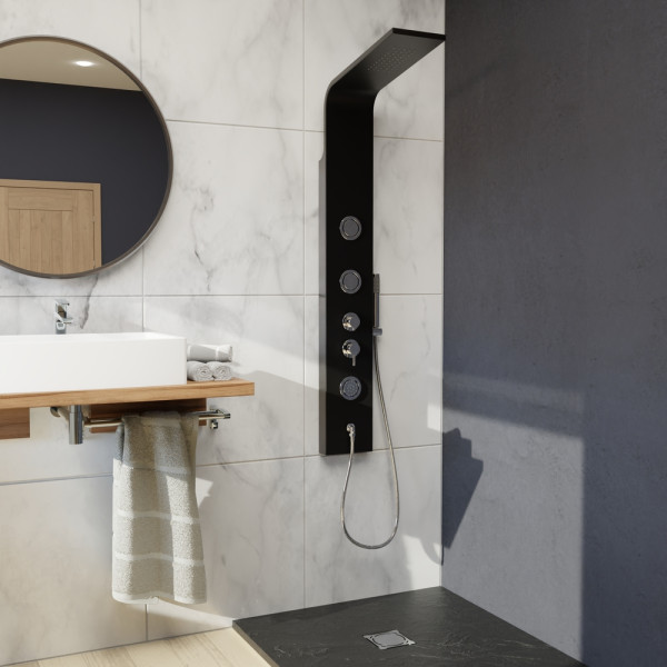 Душевая панель RGW Shower Panels черный (21140104-04) Душевая панель RGW Shower Panels черный (21140104-04)