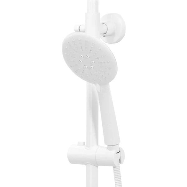 Душевая система термостат с изливом Rea Lungo White (REA-P6608)