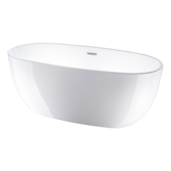 Ванна акриловая Swedbe Vita 170х80х58 отдельностоящая белый (8815)