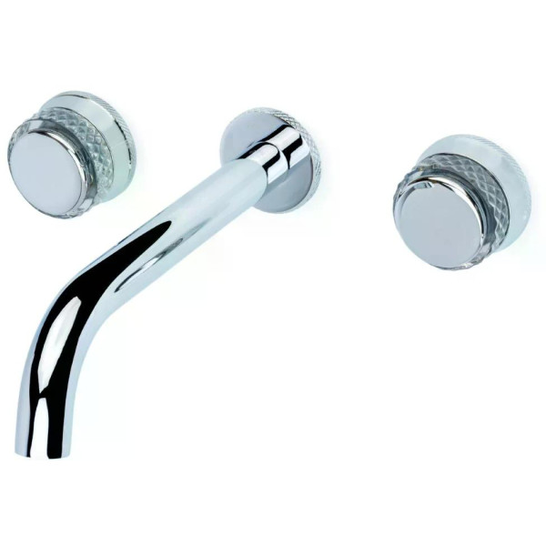 Смеситель для раковины на 3 отв.Boheme AURA CR (хром) (152-2-CR-A) Смеситель для раковины на 3 отв.Boheme AURA CR (хром) (152-2-CR-A)