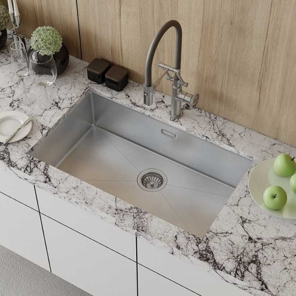 Мойка для кухни врезная Iddis Edifice 74,2х44,2 хром (EDI74S0i77)