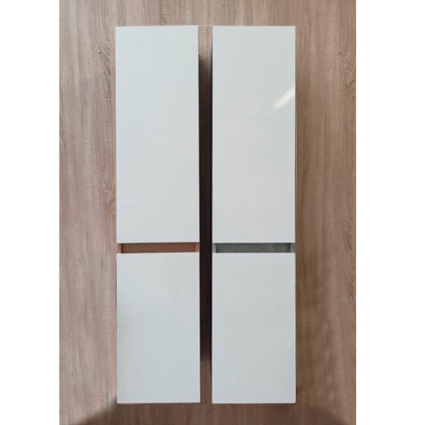 Пенал подвесной Aquanika Base 350x300x1400 дуб золотой/белый (AQB3530140RU88)