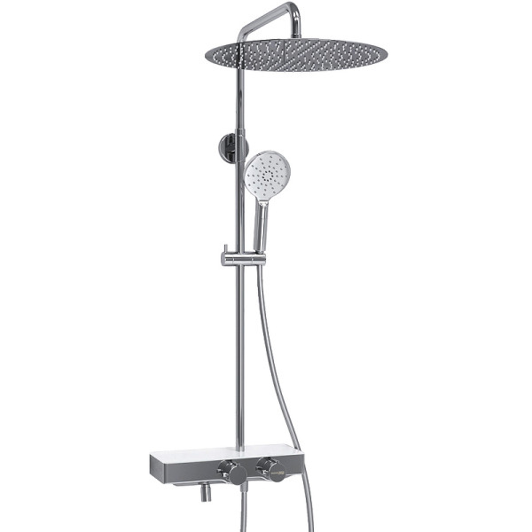 Душевая система WasserKRAFT хром (A113.117.127.CH Thermo)