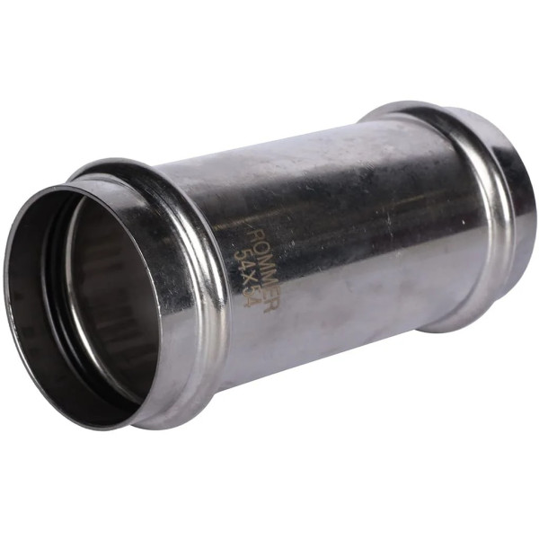 Муфта надвижная 54 Rommer из нержавеющей стали (пресс) (RSS-0019-000054)