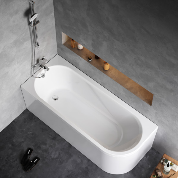 Ванна акриловая AM.PM угловая X-joy 170x70 левосторонняя белая (W94A-170L70W-A)