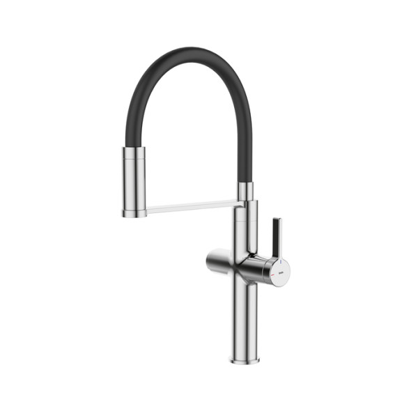 Смеситель для кухни Iddis Ikon С фильтром для питьевой воды хром (IKNSBFFi05) Смеситель для кухни Iddis Ikon С фильтром для питьевой воды хром (IKNSBFFi05)