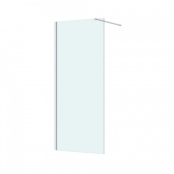 Душевое ограждение Roca Metropolis 120x200 стекло прозрачное, профиль хром (Z.RU93.0.767.9)