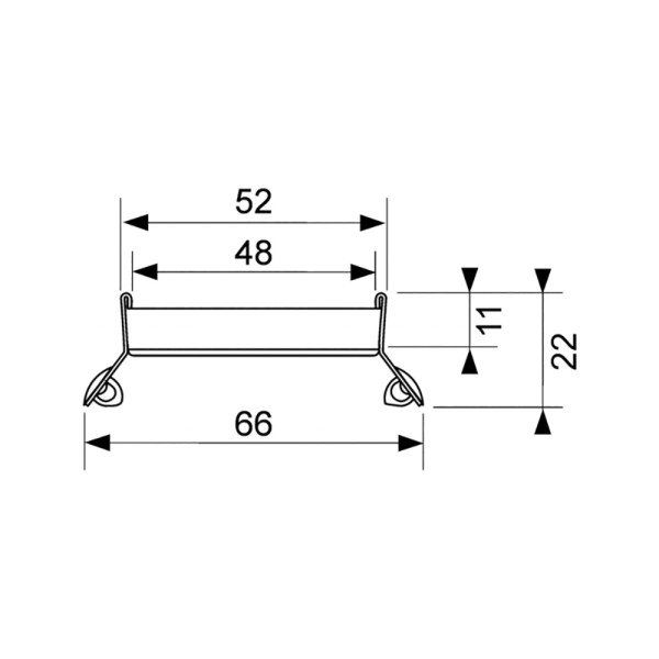Решетка декоративная Tece TECEdrainlinе хром (600872)