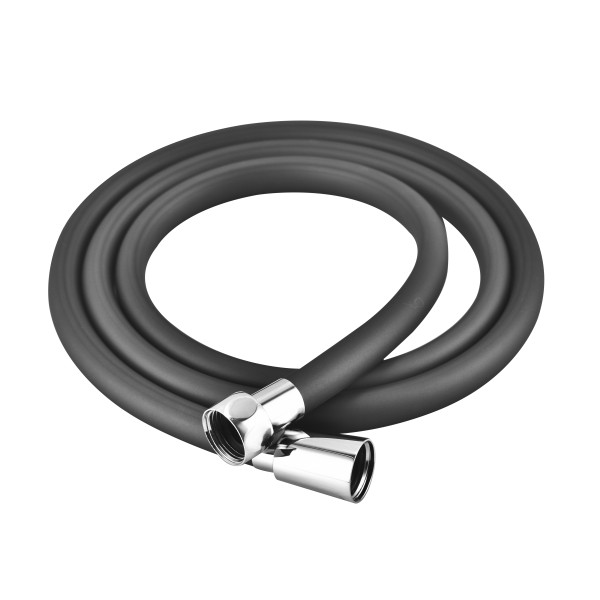 Шланг душевой Melodia Wonder Silicone Anti-Twist d15, L150 см сталь (MKP34438BLgu)