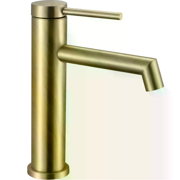 Смеситель для раковины Rea Foss золото матовое (REA-B5316) Смеситель для раковины Rea Foss золото матовое (REA-B5316)