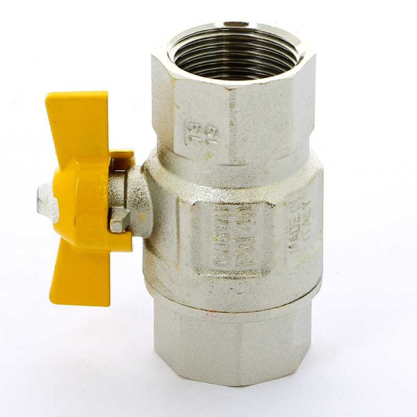 Кран газовый Itap 1" ВВ шаровый London (бабочка) (068B100) Кран газовый Itap 1" ВВ шаровый London (бабочка) (068B100)