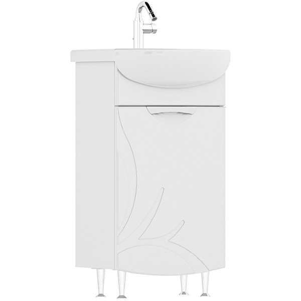 Тумба напольная Volna Adel 382x800 белая (tnADEL40.1D-01) Тумба напольная Volna Adel 382x800 белая (tnADEL40.1D-01)