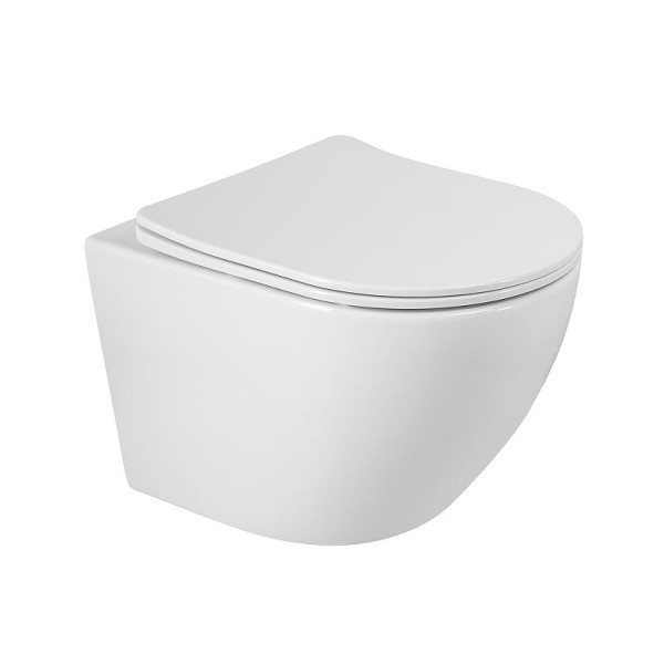 Унитаз подвесной BelBagno Sfera-R с сиденьем soft close (BB046CHR/SC)