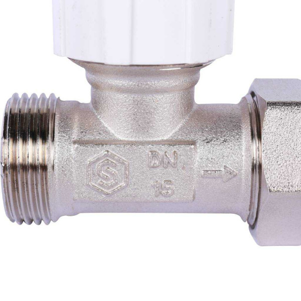Клапан термостатический прямой 1/2"х3/4"(18) евроконус Stout SVT-0001-100015 Клапан термостатический прямой 1/2"х3/4"(18) евроконус Stout SVT-0001-100015