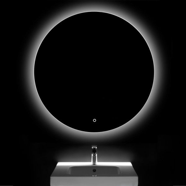 Зеркало Roca Luna 1000x20x1000 серебристый (Z.RU93.0.785.7)