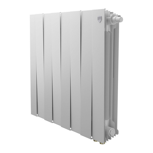 Радиатор биметаллический Royal Thermo PianoForte 500 Белый VR80 (8 секций) (RTPWVR803050008)
