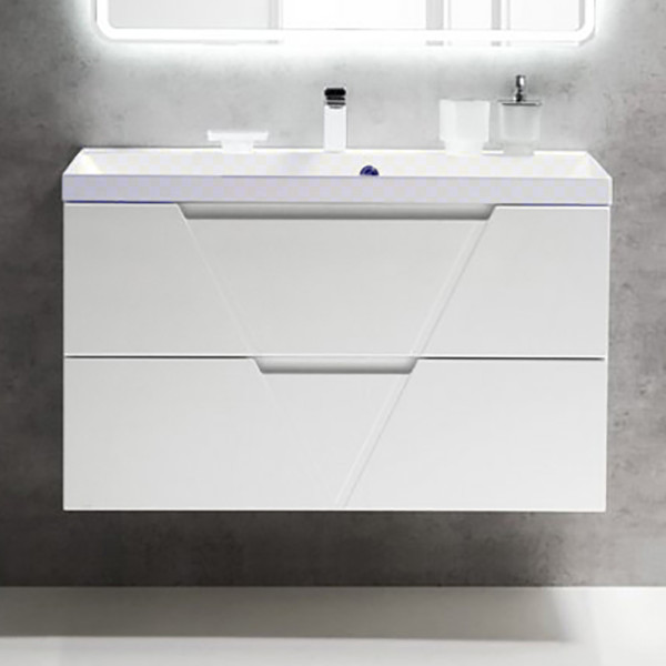 Тумба подвесная Belbagno Vittoria 1000x450x570 Bianco Opaco (VITTORIA-1000-2C-SO-BO-P) Тумба подвесная Belbagno Vittoria 1000x450x570 Bianco Opaco (VITTORIA-1000-2C-SO-BO-P)