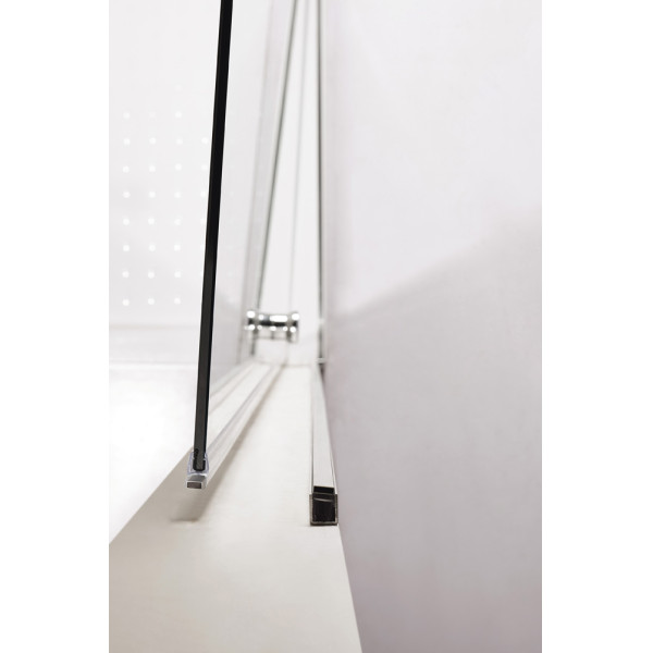 Душевая дверь Cezares ECO 70x190 стекло матовое, профиль хром (ECO-O-B-1-70-P-Cr)