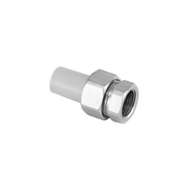 Переход разъемный PP-R Heisskraft 25*3/4"В (латунь) (3042525) Переход разъемный PP-R Heisskraft 25*3/4"В (латунь) (3042525)