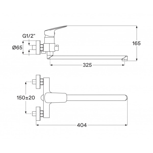 Смеситель для ванны и душа Santek Таос хром с душевым гарнитуром (WH5A12009C001) Смеситель для ванны и душа Santek Таос хром с душевым гарнитуром (WH5A12009C001)