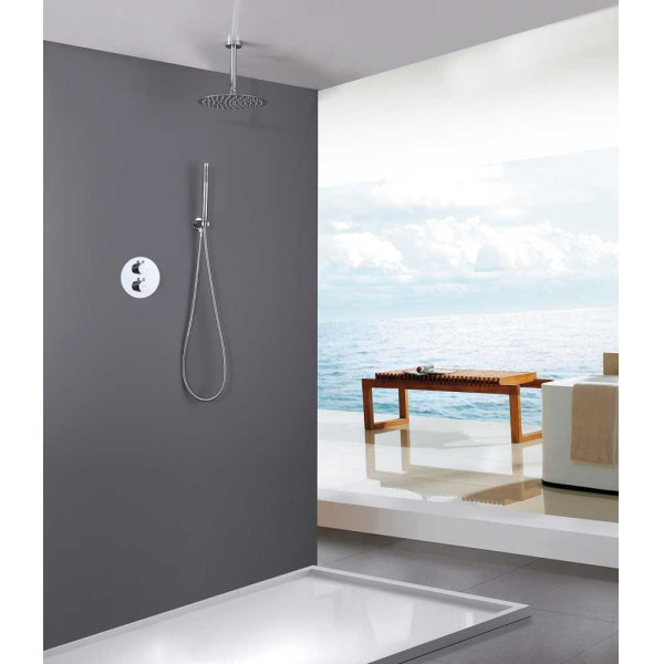 Душевая система Abber Kreis хром (AF8121)