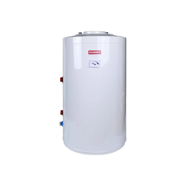 Бойлер косвенного нагрева Rommer 100 л ТЭН 3 кВт (напольный) (RWH-1110-050100)