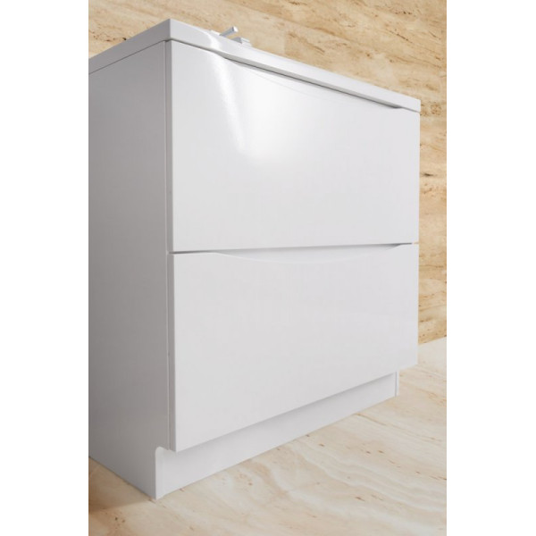 Тумба напольная BelBagno Marino 60 Bianco Lucido (Marino-600-2C-PIA-BL-P)