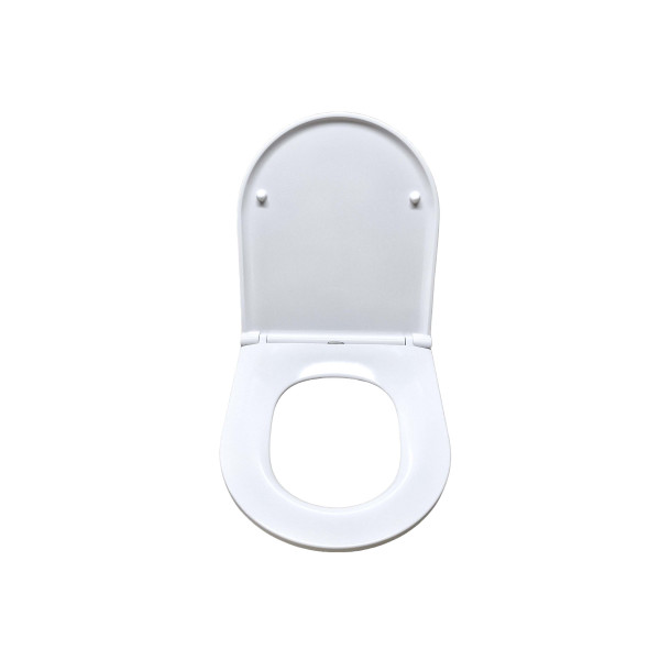 Сиденье для униаза Aquatek Лея с микролифтом белое (AQ0199-00)