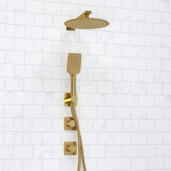 Смеситель для душа WasserKRAFT золотой (A8251.306.180.259.285.194.201)