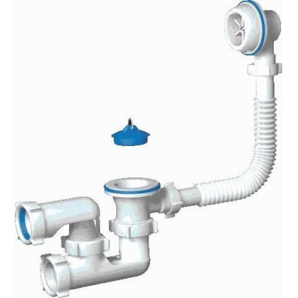 Обвязка для ванны АНИ Варяг с выпуском 1 1/2"*40 регулируемый сифон АНИ пласт (C6250) Обвязка для ванны АНИ Варяг с выпуском 1 1/2"*40 регулируемый сифон АНИ пласт (C6250)