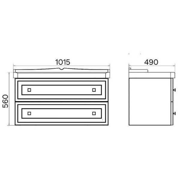 Тумба подвесная с раковиной Comforty Феррара 1000x490x560 белый глянцевый (00-00020308) Тумба подвесная с раковиной Comforty Феррара 1000x490x560 белый глянцевый (00-00020308)