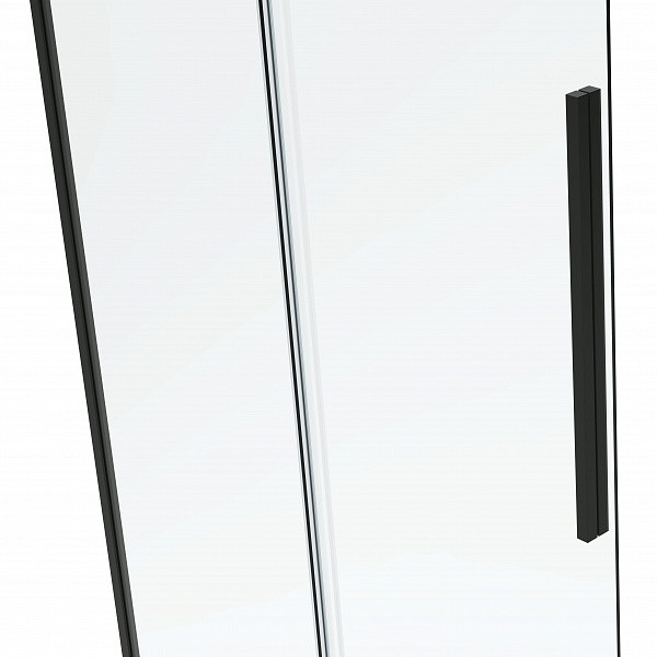 Душевой уголок BandHours Gemini/Vega-Glass 912 90х120 стекло прозрачное, профиль черный