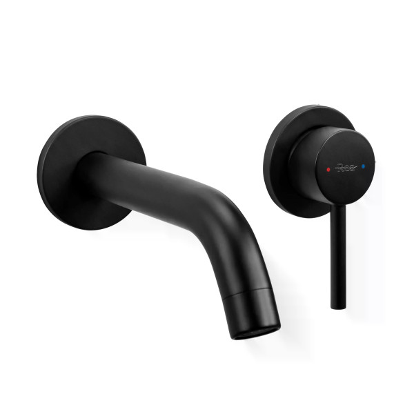 Смеситель для раковины Rea Owen черный матовый (REA-B5332) Смеситель для раковины Rea Owen черный матовый (REA-B5332)