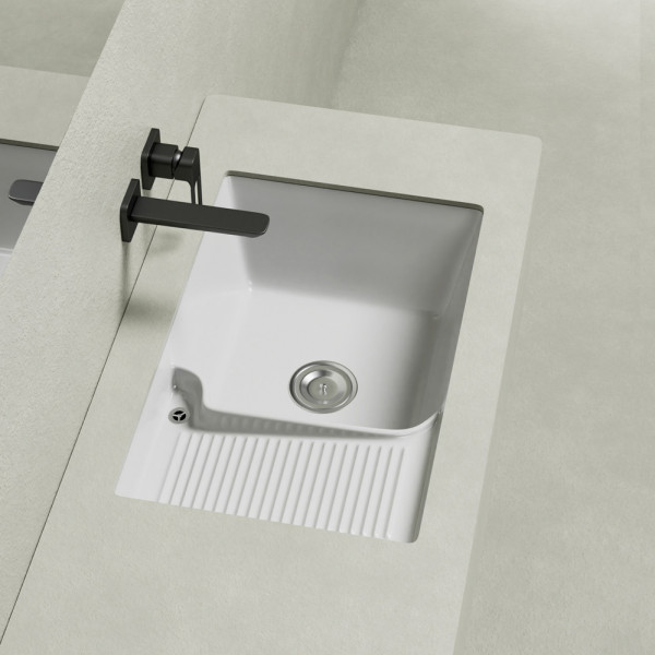 Раковина над стиральной машиной Abber Rechteck 64x42x18 белая (AC2226L) Раковина над стиральной машиной Abber Rechteck 64x42x18 белая (AC2226L)