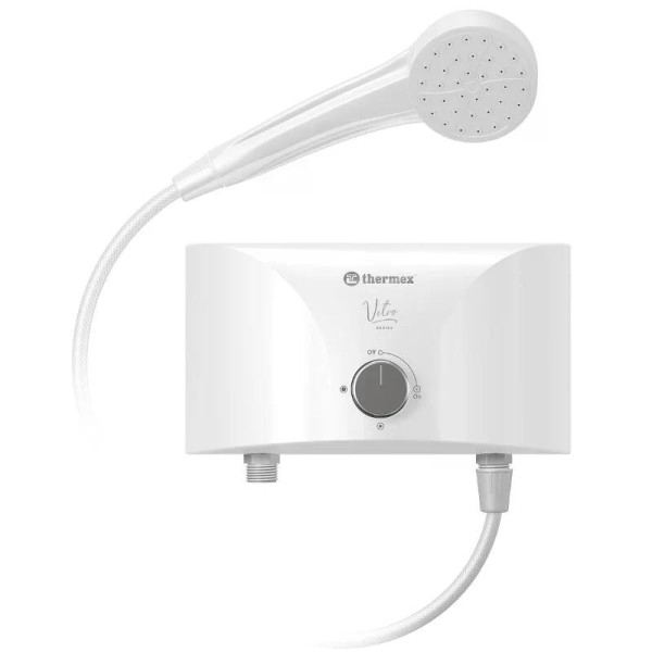 Водонагреватель проточный Thermex Vetro 6500 shower белый (211071) Водонагреватель проточный Thermex Vetro 6500 shower белый (211071)