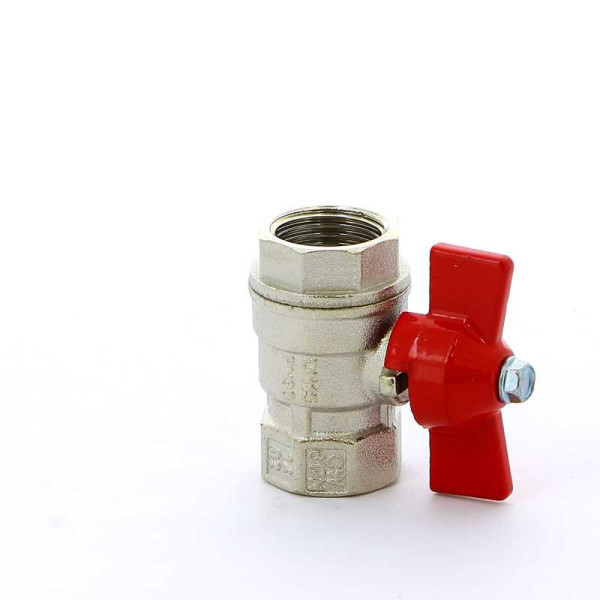 Кран Itap 1/2" ВВ шаровый Vienna (красная бабочка) (1180012)