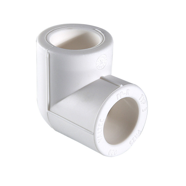 Угольник PP-R 50 мм 90 гр. VALTEC (белый) VTp.751.0.050 Угольник PP-R 50 мм 90 гр. VALTEC (белый) VTp.751.0.050