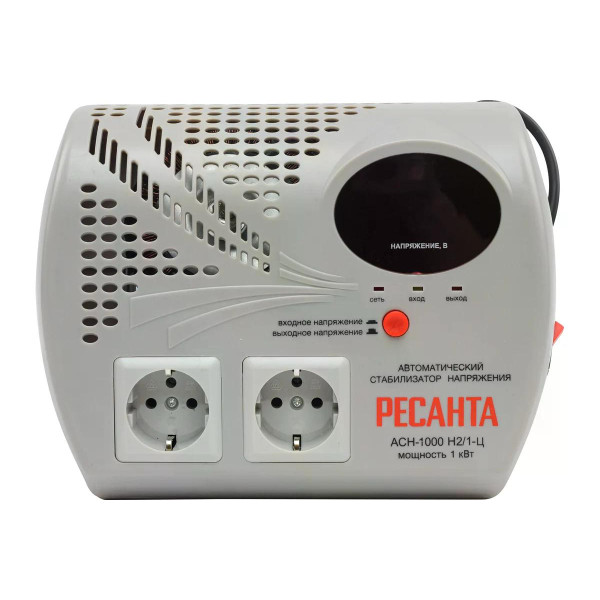 Стабилизатор напряжения Ресанта АСН-1000Н2/1-Ц (63/6/13)