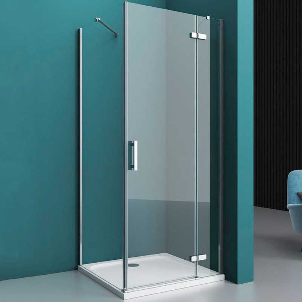Душевой уголок BelBagno Kraft 100x100 стекло прозрачное, профиль хром (KRAFT-A-12-100-C-Cr-R) Душевой уголок BelBagno Kraft 100x100 стекло прозрачное, профиль хром (KRAFT-A-12-100-C-Cr-R)