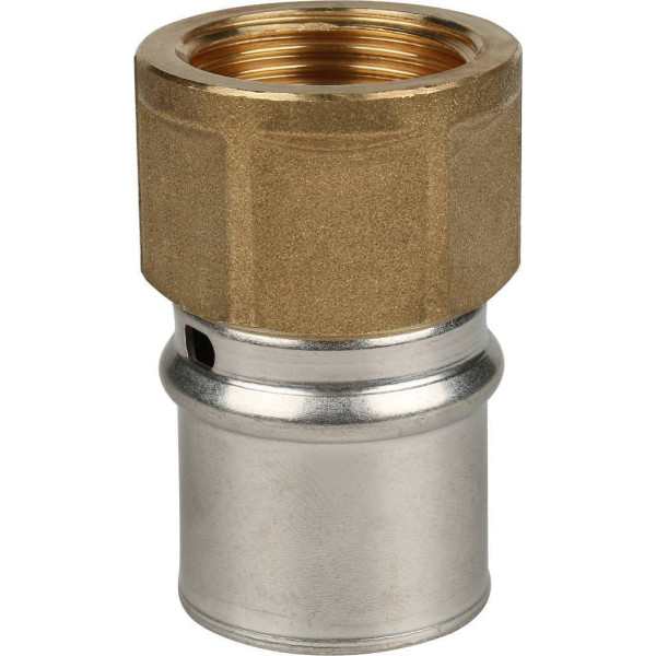 Соединение прямое 26x3/4"В Stout (пресс) (SFP-0002-003426) Соединение прямое 26x3/4"В Stout (пресс) (SFP-0002-003426)