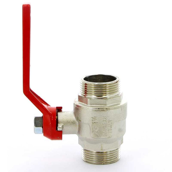 Кран Itap 1 1/4" НН шаровый (красная ручка) (0990114)