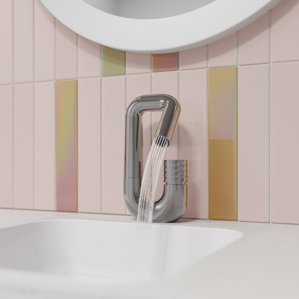 Смеситель для раковины Iddis Twist хром (TWISBBTi01)