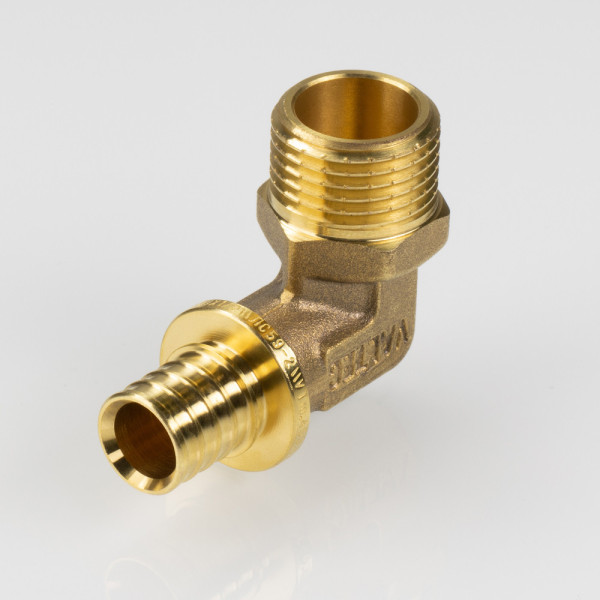 Соединение угловое 20х3/4"Н Valtec PE-Xa VTm.453.G (латунь) VTm.453.G.002005 Соединение угловое 20х3/4"Н Valtec PE-Xa VTm.453.G (латунь) VTm.453.G.002005