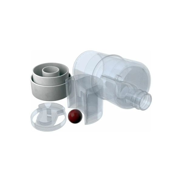 Сифон для кондиционера G-35 mini гидрозавтор с шариком 40 мм, патрубок 16x20 мм (RG001020)