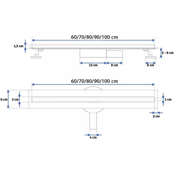 Лоток душевой Rea Neo Slim Pro 700 Cooper 70 медь (REA-G0651) Лоток душевой Rea Neo Slim Pro 700 Cooper 70 медь (REA-G0651)