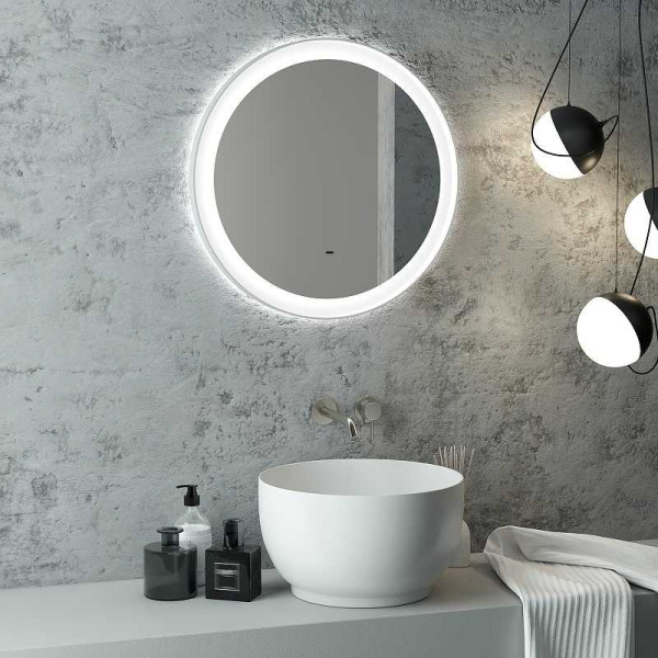 Зеркало с подсветкой Континент Planet white Led D 600 с бесконтактным сенсором (ЗЛП2624) Зеркало с подсветкой Континент Planet white Led D 600 с бесконтактным сенсором (ЗЛП2624)