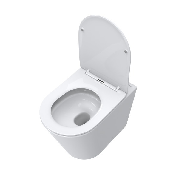 Унитаз приставной BelBagno Притяжение безободковый с сиденьем soft close белый (BB1003CB-TOR/SC) Унитаз приставной BelBagno Притяжение безободковый с сиденьем soft close белый (BB1003CB-TOR/SC)