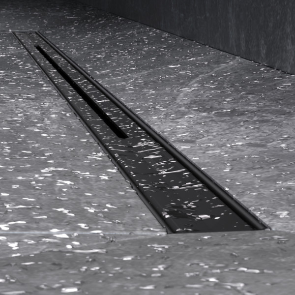 Душевой лоток AM.PM MasterFlow линейный универс затвор Slim line 100 см черн мат (W01SC-S11-100-05BM)