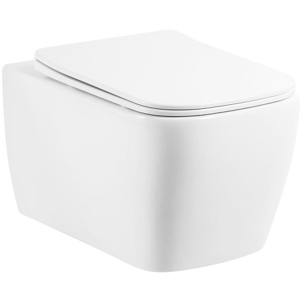 Унитаз подвесной BelBagno Veneto безободковый (BB132CHR/BB132SC)